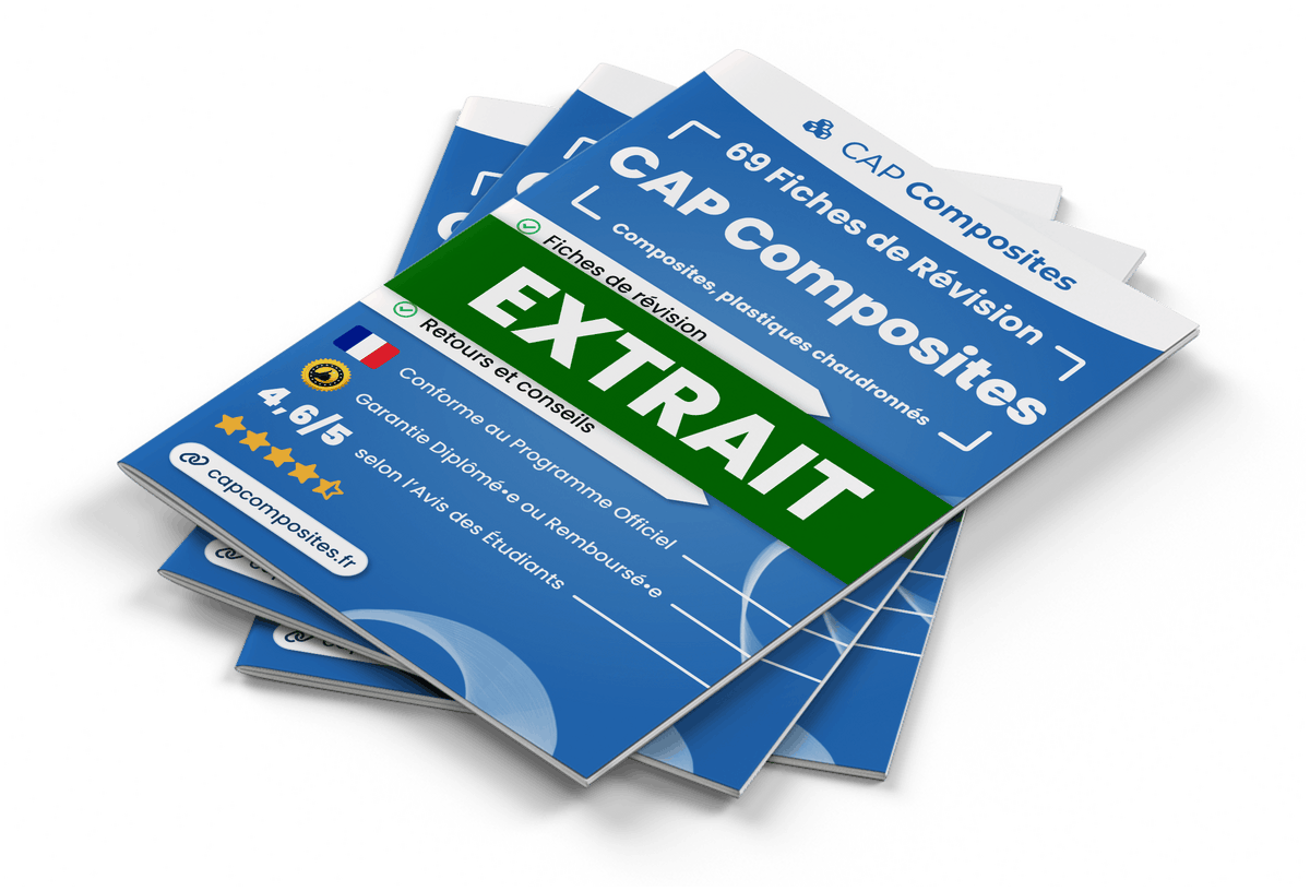 Extrait Fiches Révision gratuites CAP Composites